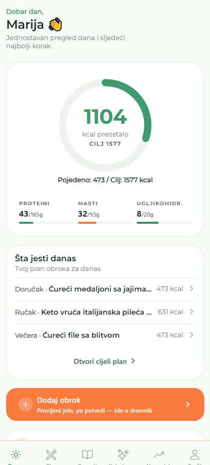 Tvoj dan na jednom mjestu